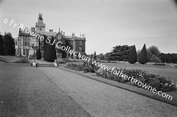 ADARE MANOR FROM GARDEN